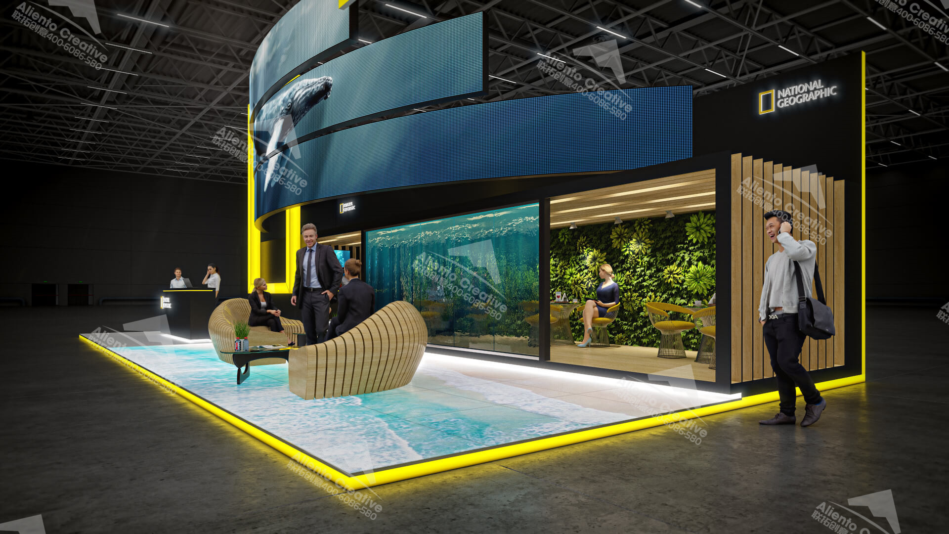 “木結構”特裝展臺搭建組成結構及施工方案 展會新聞 第1張