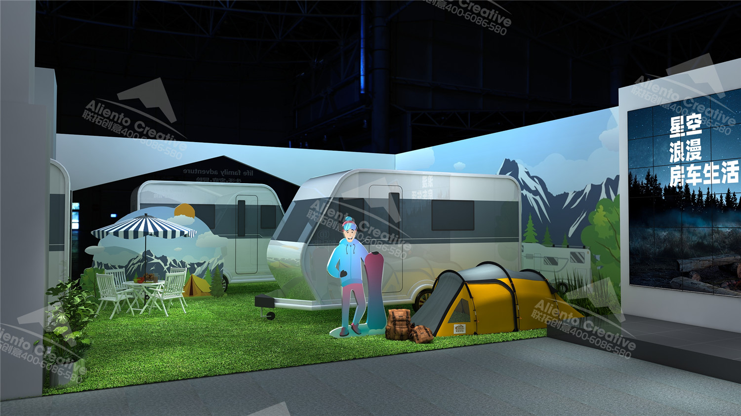 北京房車展設(shè)計(jì)搭建