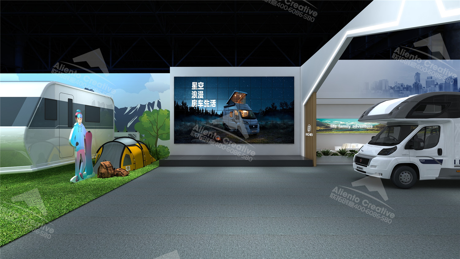 北京房車展設(shè)計(jì)搭建